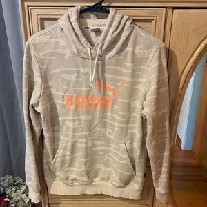 Puma Camo Pullover Hoodie Sweatshirt